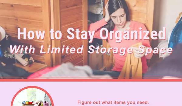 How to Stay Organized With Limited Storage Space,