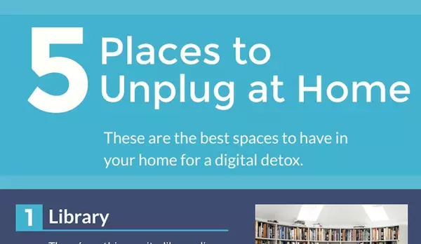 5 Places to Unplug at Home,