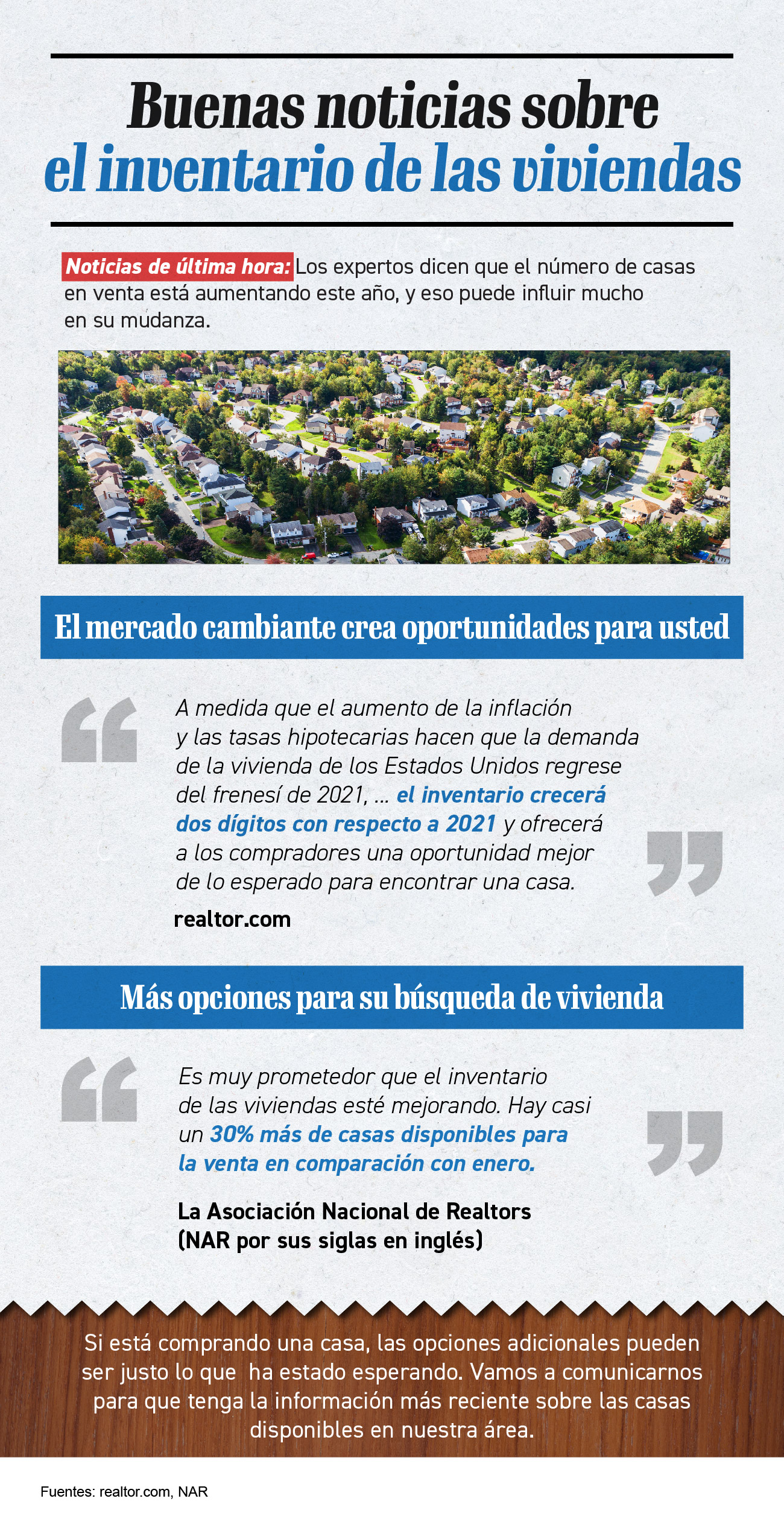 Buenas noticias sobre el inventario de las viviendas [Infografía] | Simplifying The Market