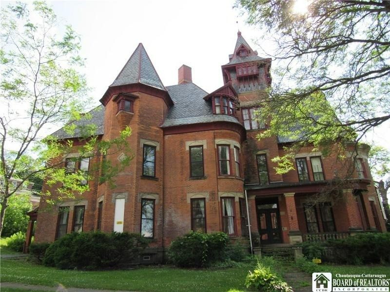 Victorian mansion in Jamestown, NY