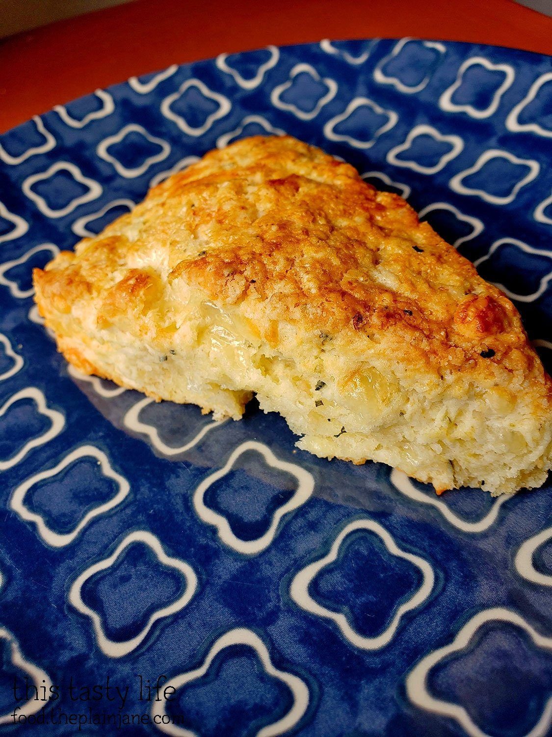 Savory Scones with Cheese, Garlic, and Herbs