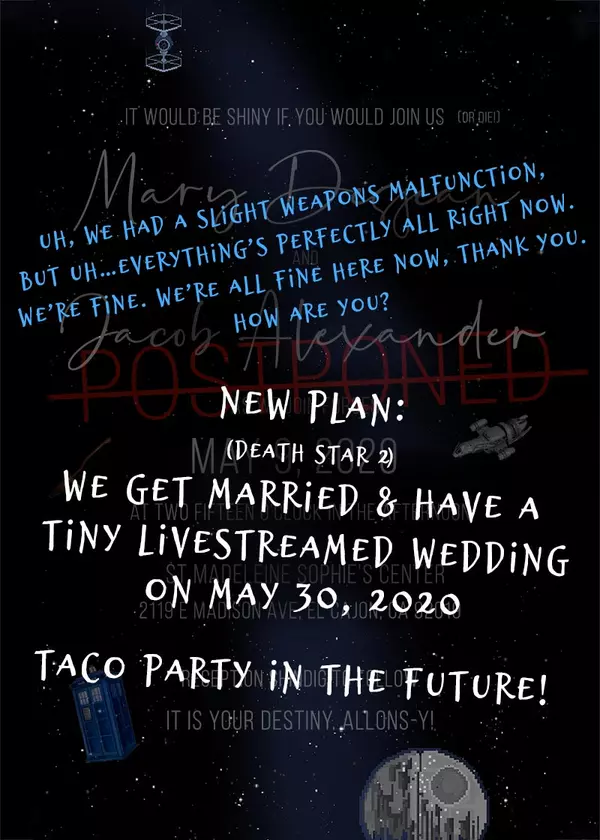 Here’s How We Had A Tiny Wedding During COVID,Mary