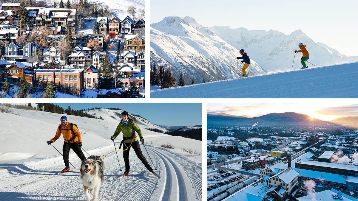 Ski towns in america