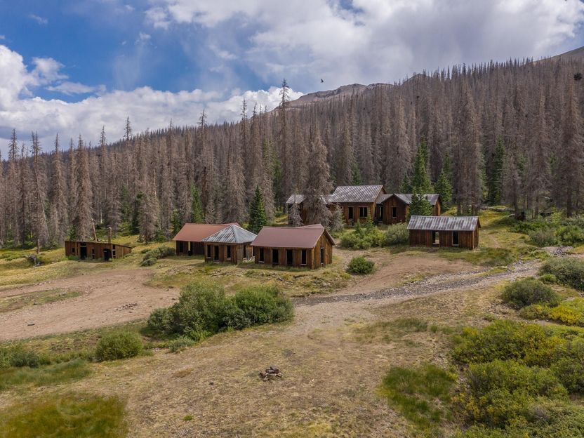 Colorado mountain ghost town