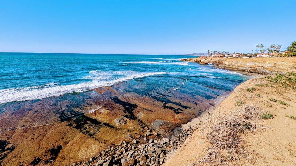 Sunset Cliffs, Ocean Beach San Diego A gorgeous view of Sunset Cliffs at San Diego