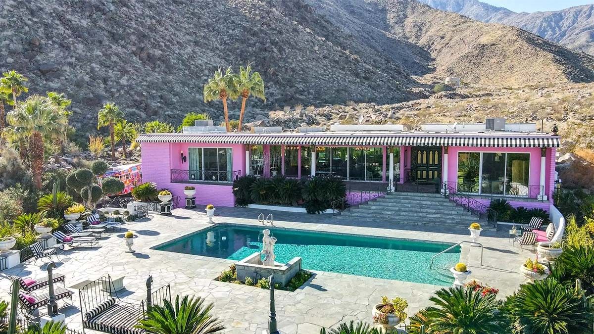 Ready for Its Close-Up: Former Gabor Estate Makes a Dramatic Entrance onto the Palm Springs Market