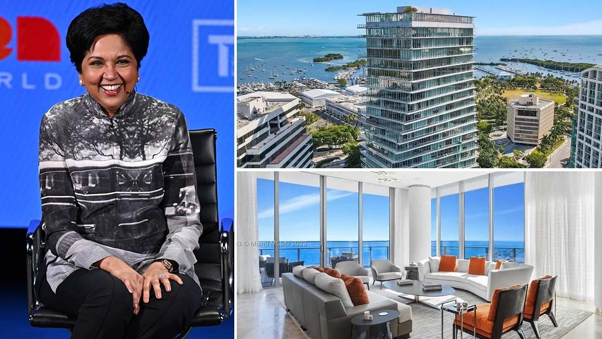 Former CEO of Pepsi Indra Nooyi Is Selling Her Refreshing Miami Condo For $12.4M