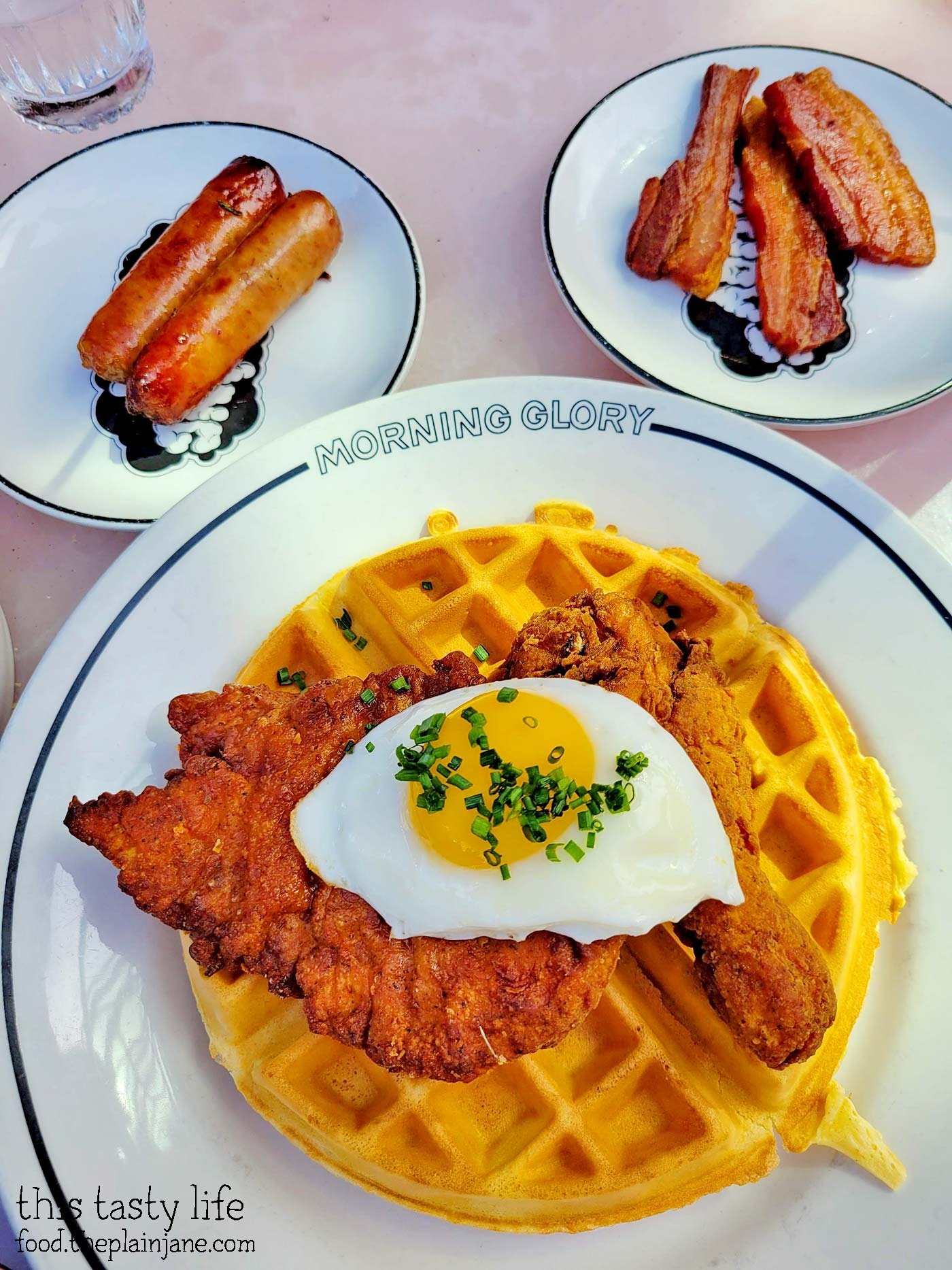 Fried Chicken and Waffles - Morning Glory / San Diego, CA