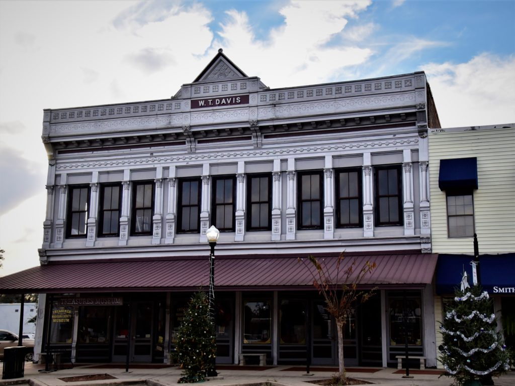 Metal front store on Main Street