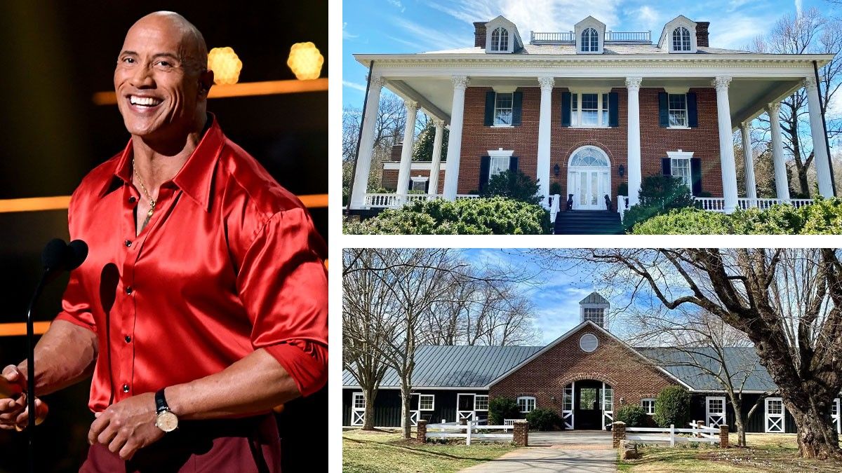 Dwayne 'The Rock' Johnson Snaps Up a $12M Virginia Mansion on a Whopping 180 Acres