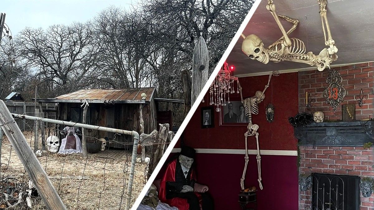Fright Fest: A Bone-Chilling Haunted House in Texas Hits the Market for $125K
