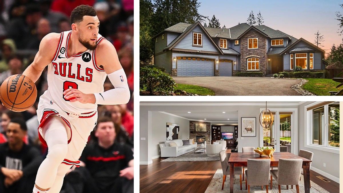 Chicago Bulls Star Zach LaVine Looks to Sell $2.25M Home in Washington