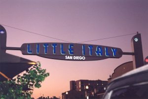 little italy sign