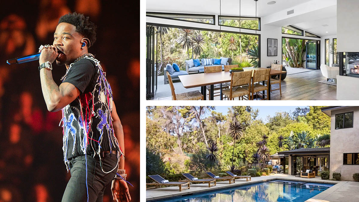 Rapper Roddy Ricch Drops the Ask on His Beverly Hills Home to $5.75M