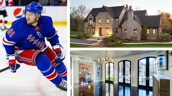 NY Rangers Star Vladimir Tarasenko Selling His St. Louis Mansion for $6.2M,Kellie Speed