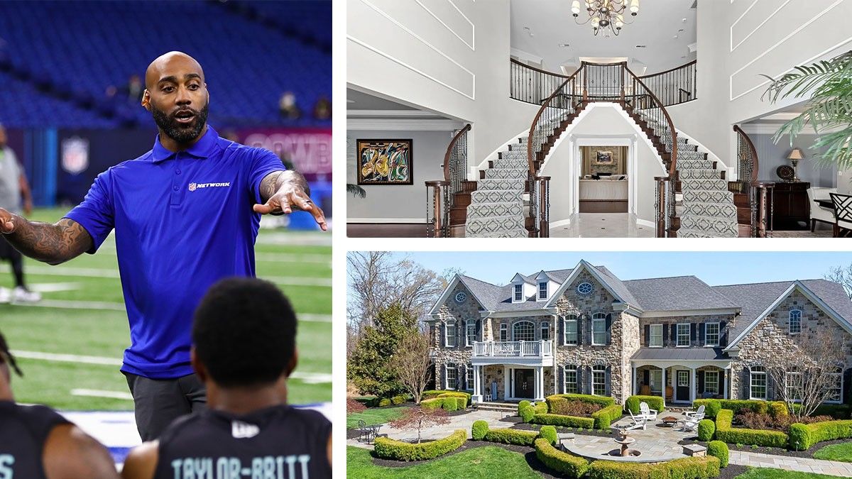 Former NFL Star DeAngelo Hall Is Selling His Virginia Mansion For $3.5M