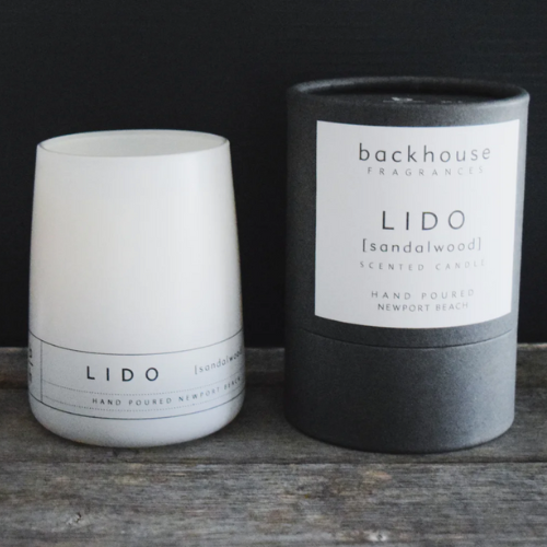 Luxury candle and candle packaging