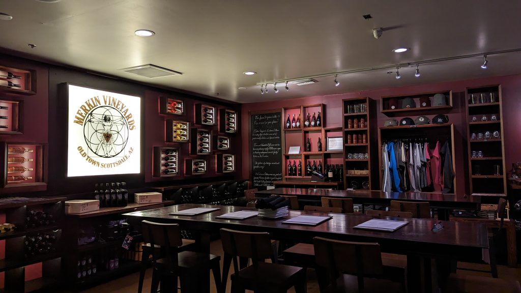 Merkin Vineyards Tasting Room