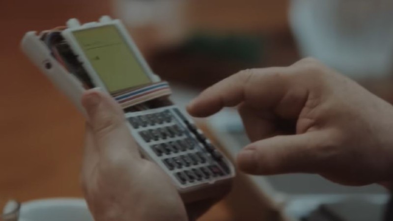 Scene from "BlackBerry"