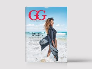 Serena Williams on the cover of GG Magazine.