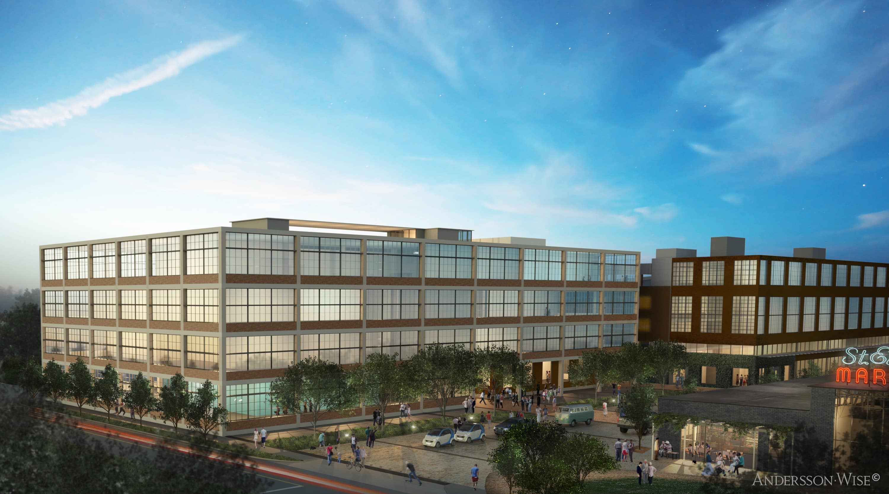 St. Elmo Plaza Rendering
