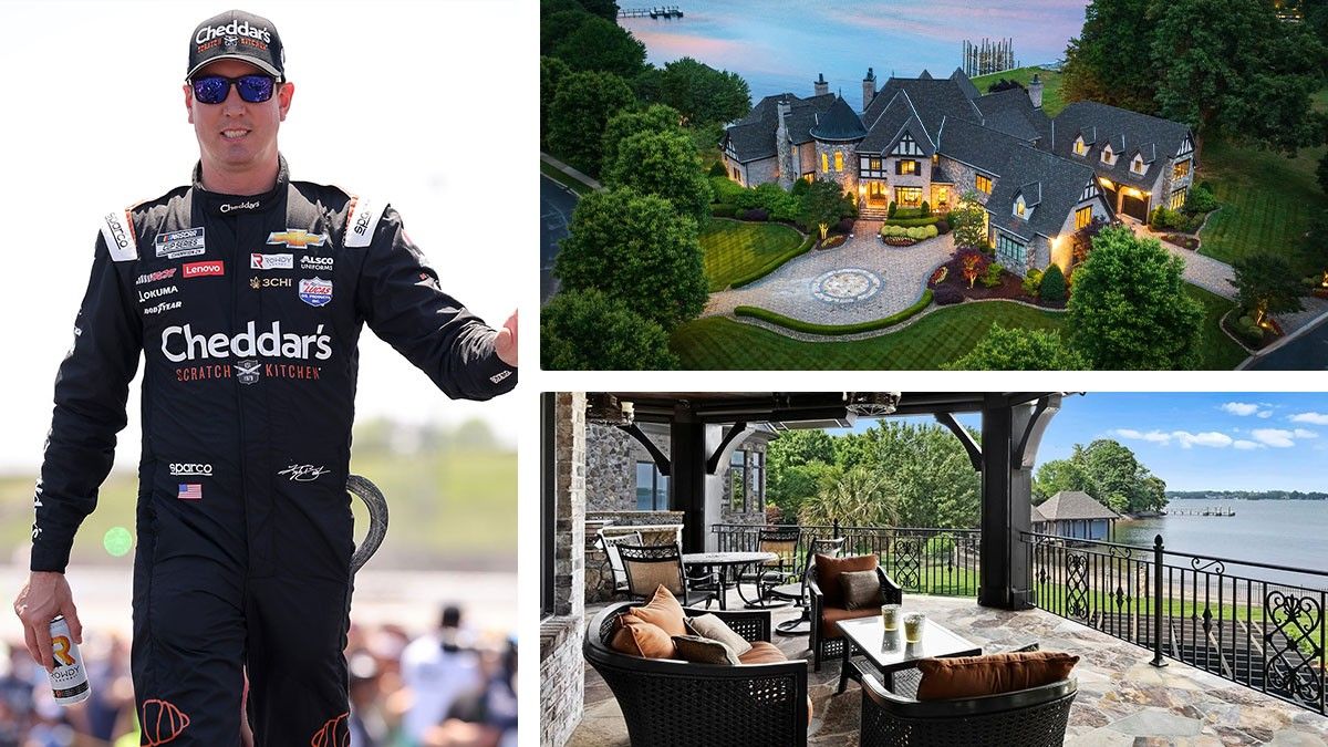 NASCAR Star Kyle Busch Lists Massive North Carolina Mansion For $13M