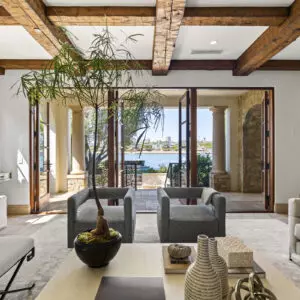 You Can Rent This Transportive Newport Beach Compound with Pool, Guest House and Dock for $95,000 a Month,Alyson Pitarre