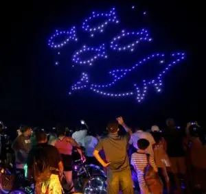 Ocean Beach Fourth of July drone show will be above OBES,SDNEWS staff