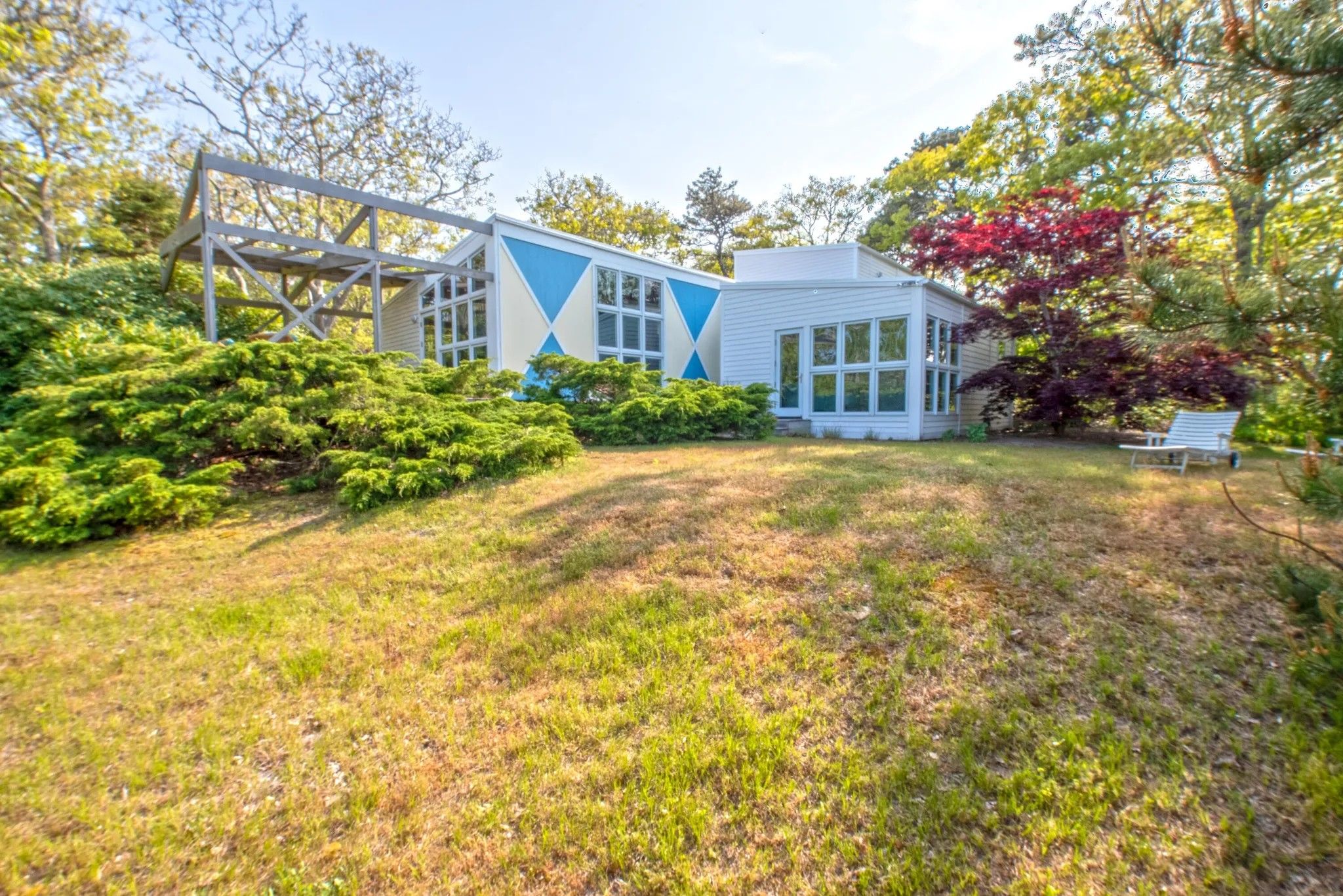 Midcentury Cape Cod beach house