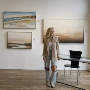 Krista Schumacher Art Gallery celebrates two years in La Jolla,Dave Schwab