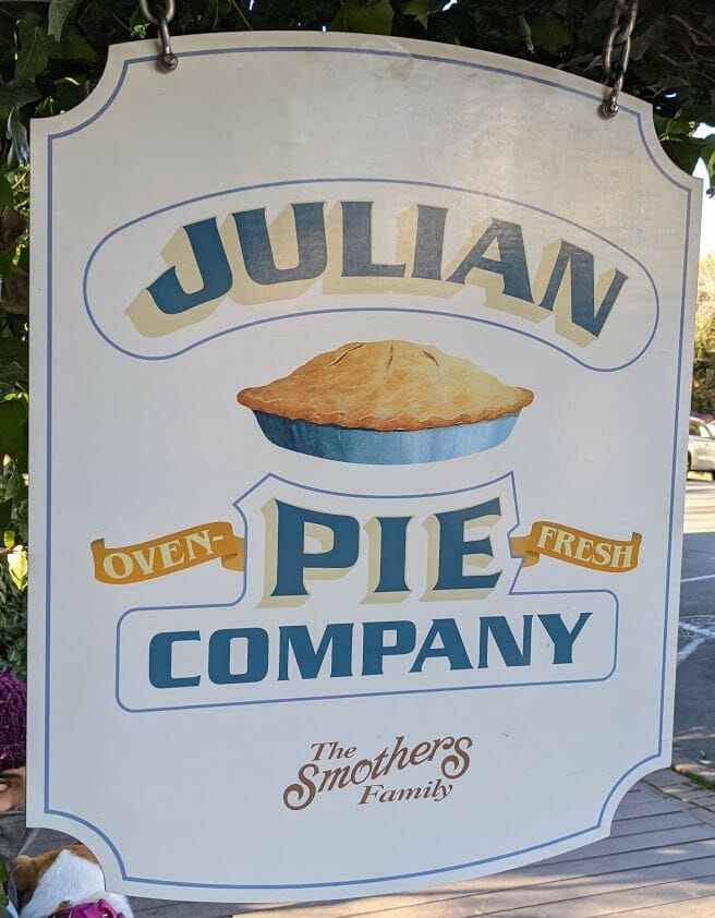 Julian Pie Company Metal Sign