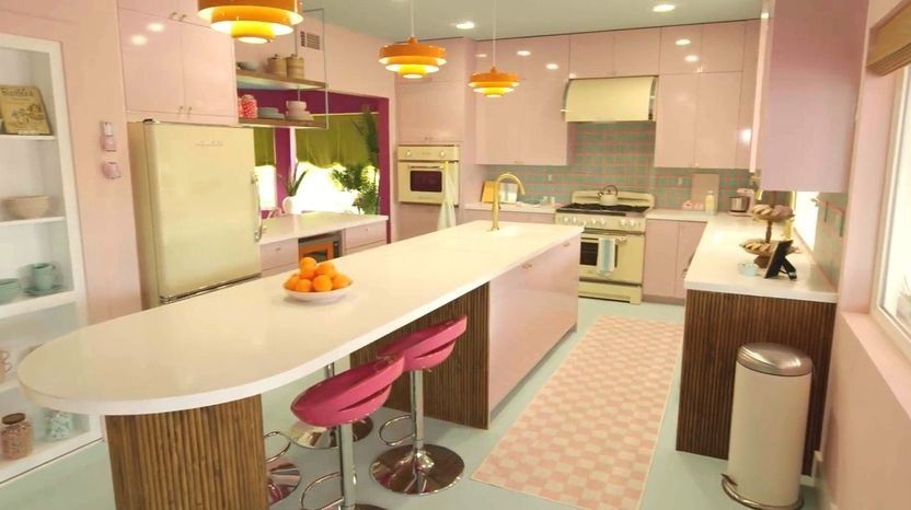 Barbie Dream House kitchen then