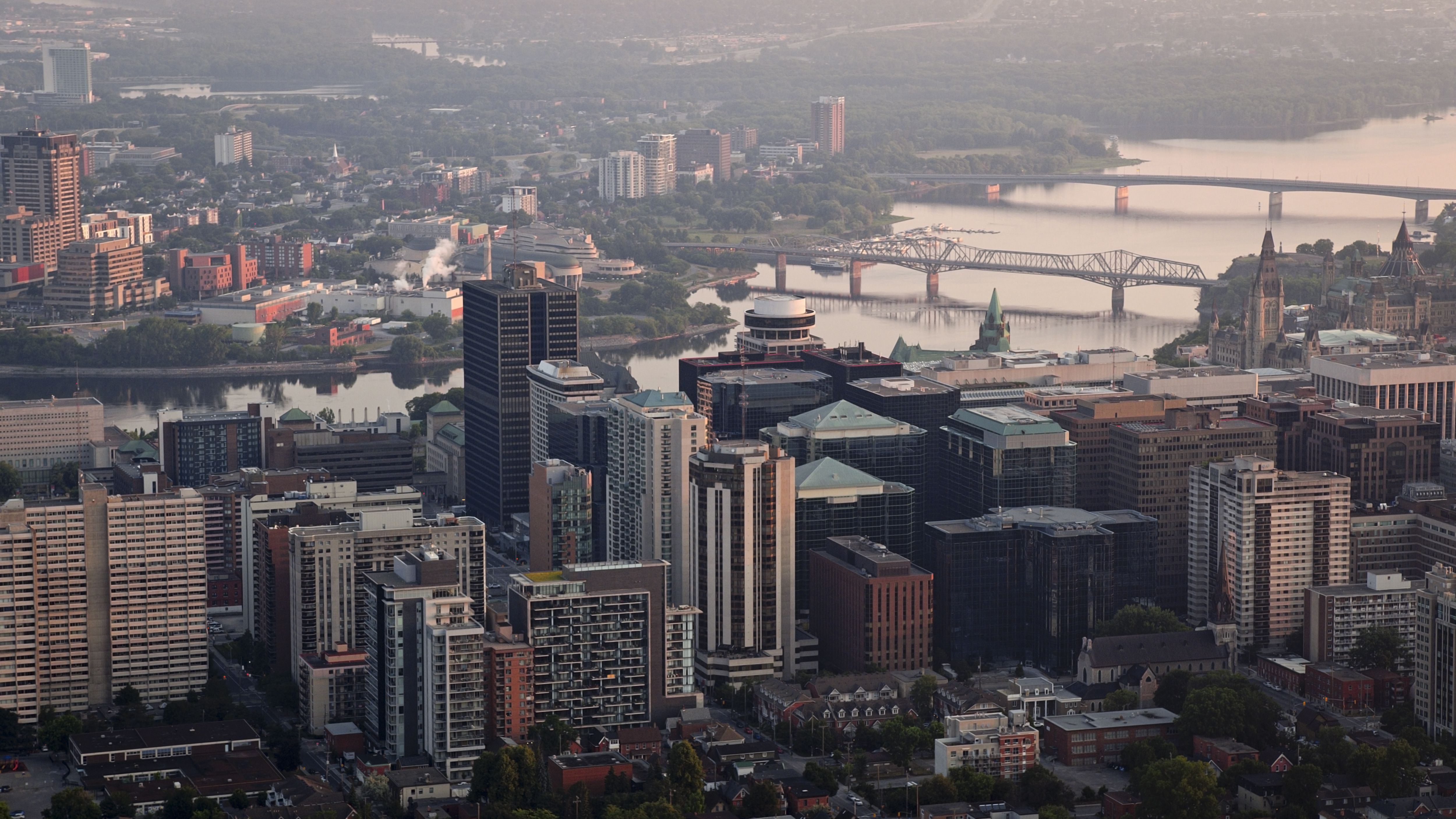Approximately half of Ottawa’s inventory of office space is occupied by federal employees.