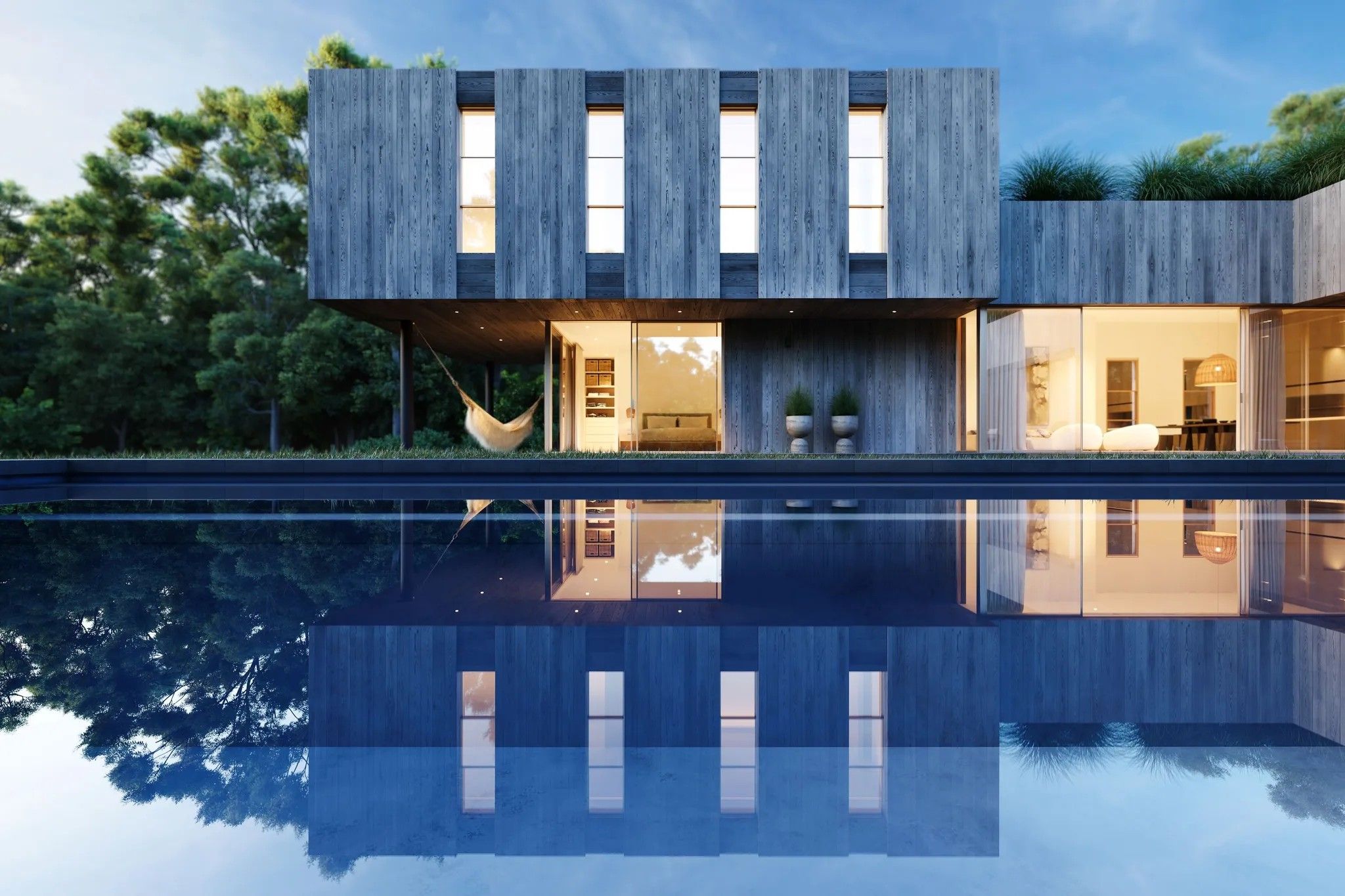 Modern Hamptons Beach Mansion