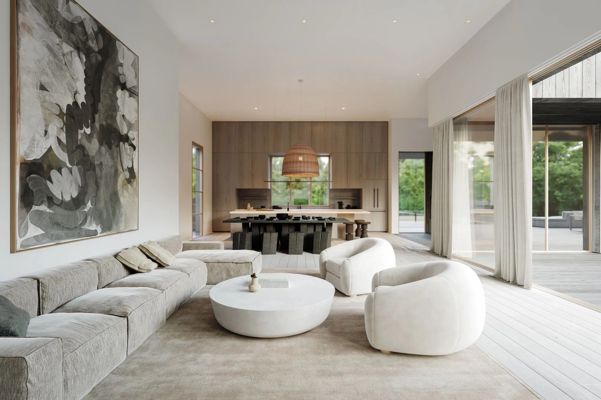 Modern Hamptons Beach Mansion