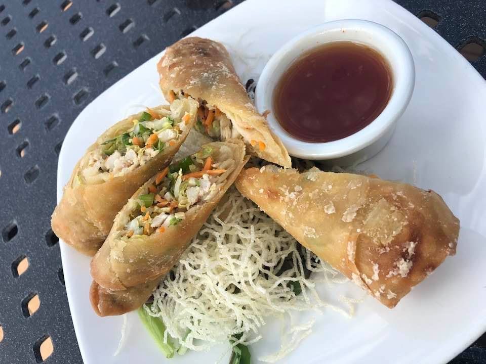 Thai Chicken Spring Rolls