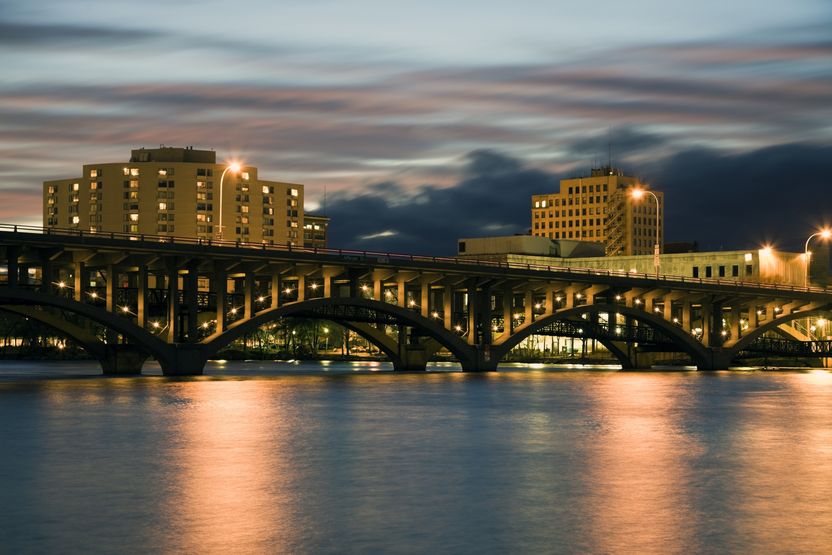 Bridge in Rockford, Illinois