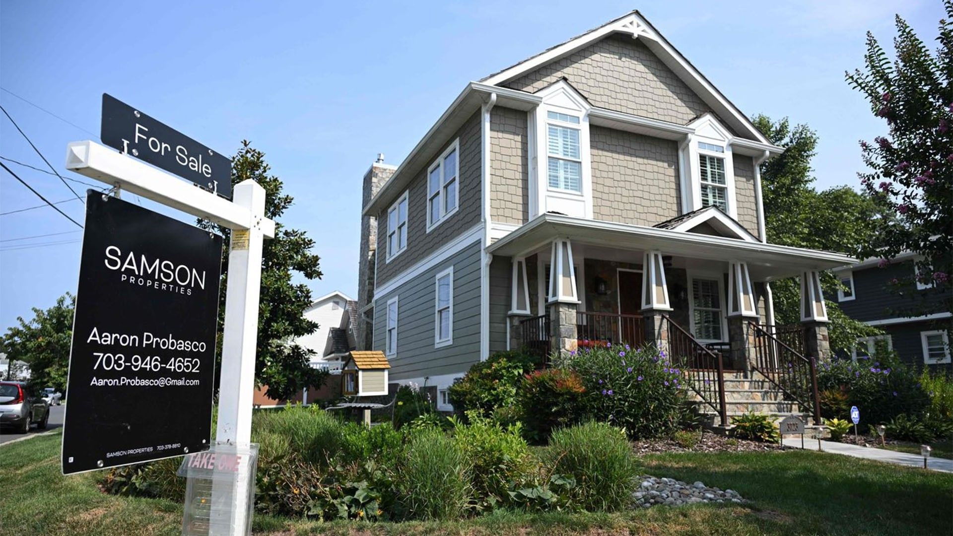 A single family home for sale