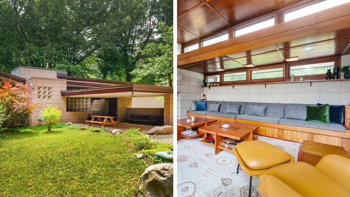 Two Adjacent Frank Lloyd Wright Homes