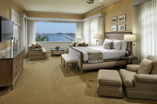 Glorietta Bay Inn Room overlooking the harbor in Coronado