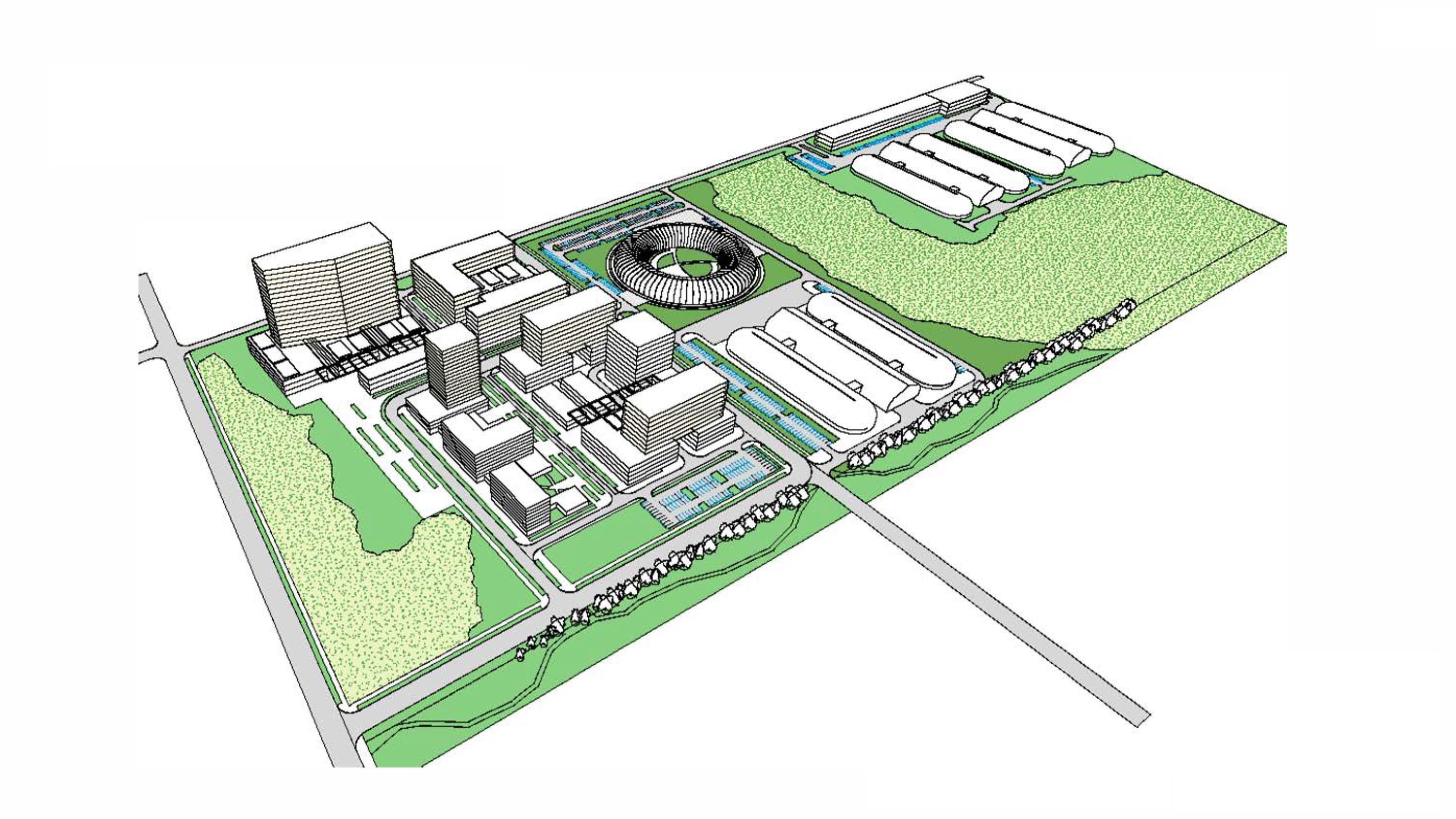 Rendering of proposed development in Markham.