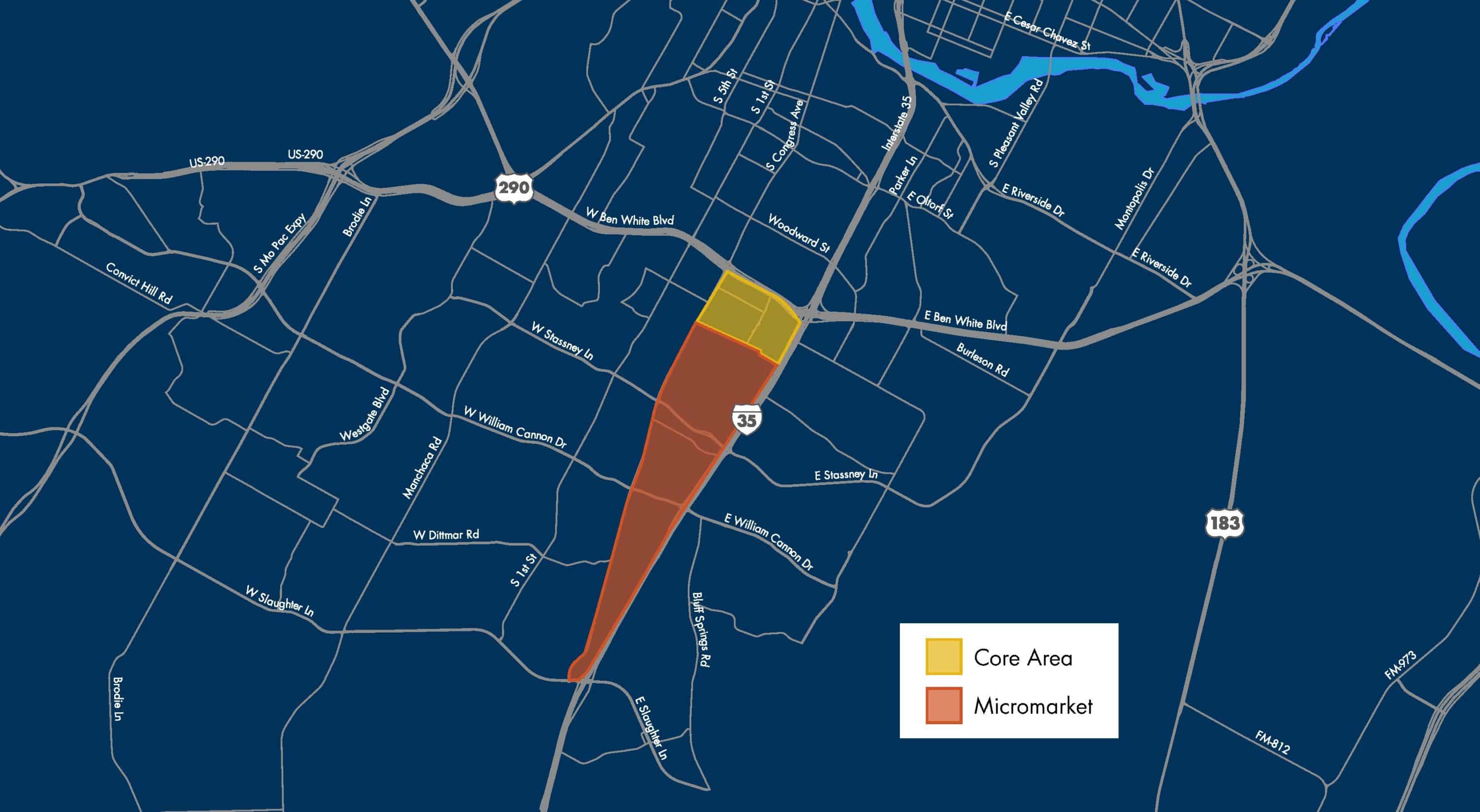St. Elmo Area Map