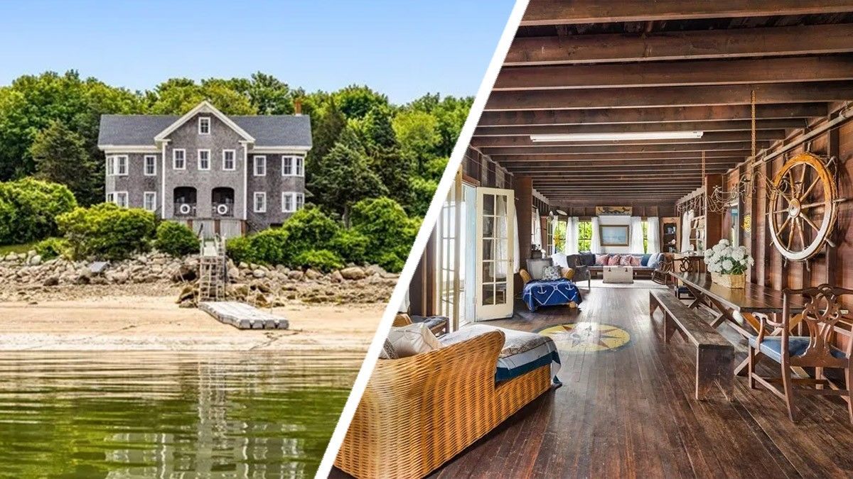 A Plymouth, MA Summer Home Built by a Sea Captain in 1890