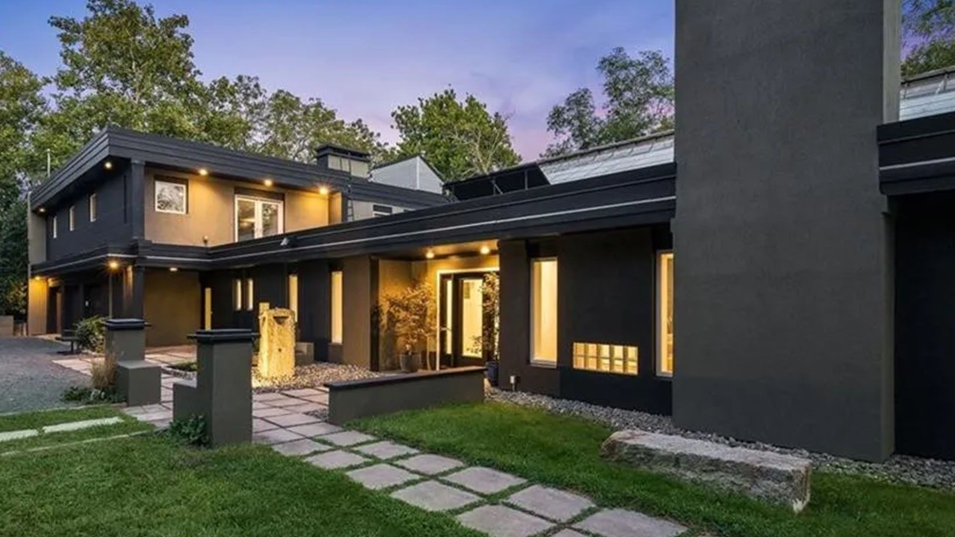 A New Jersey Home with Spectacular Atrium