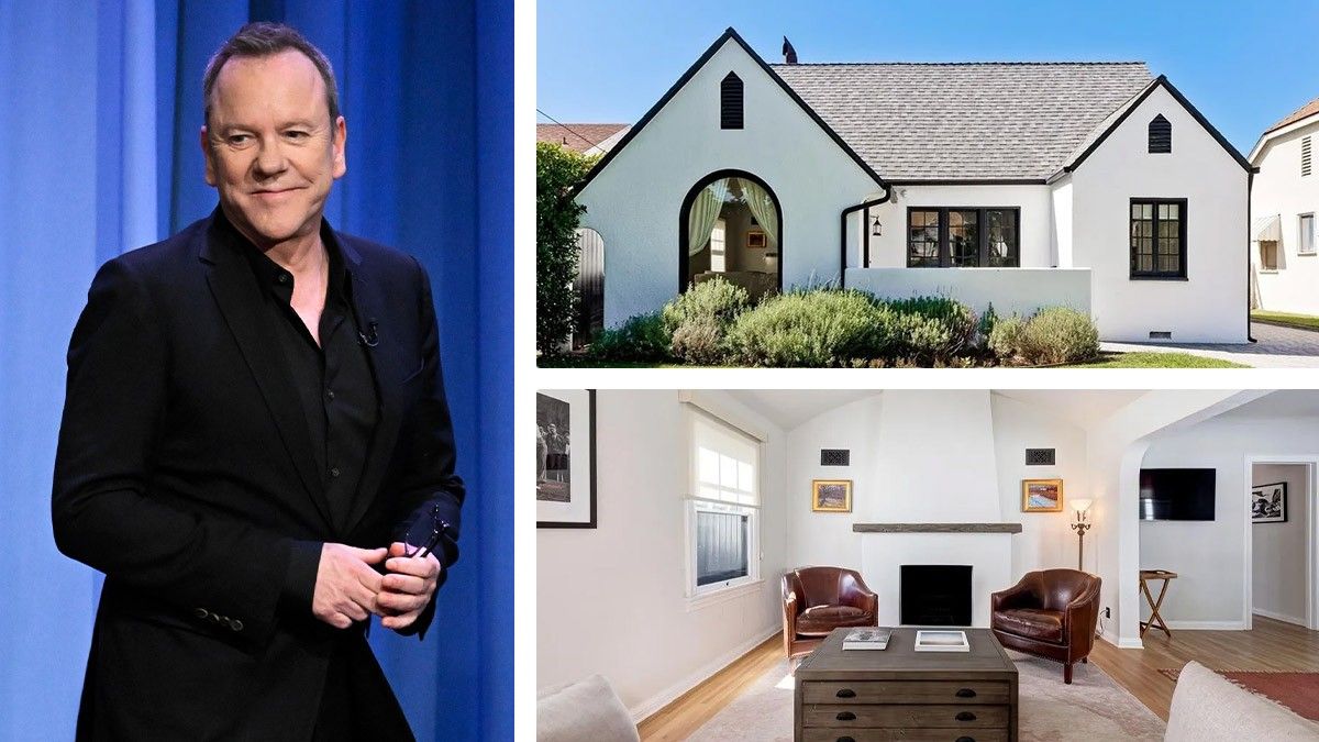 Actor Kiefer Sutherland