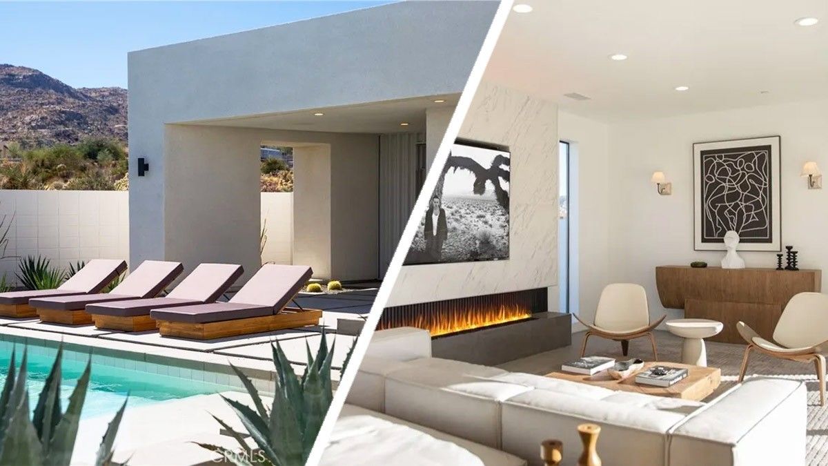 Newly Built 'C-House' in Joshua Tree, CA for $1.9M