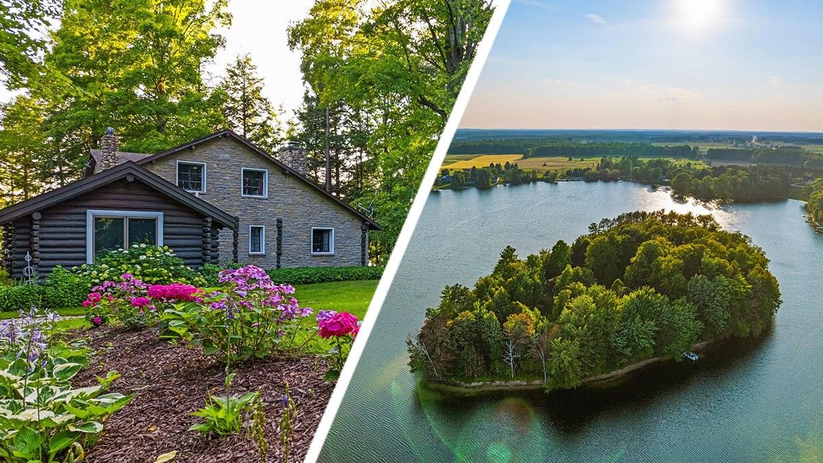 $2.5M Private Island in Northern Michigan