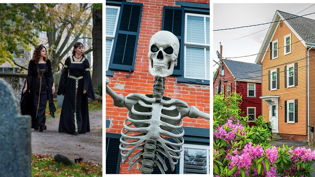 Scenes from October festivities in Salem, MA