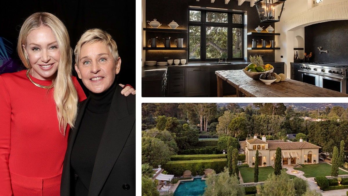 Ellen DeGeneres and Portia de Rossi