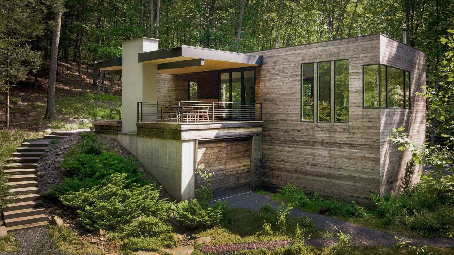 Unique modern home in the Catskills